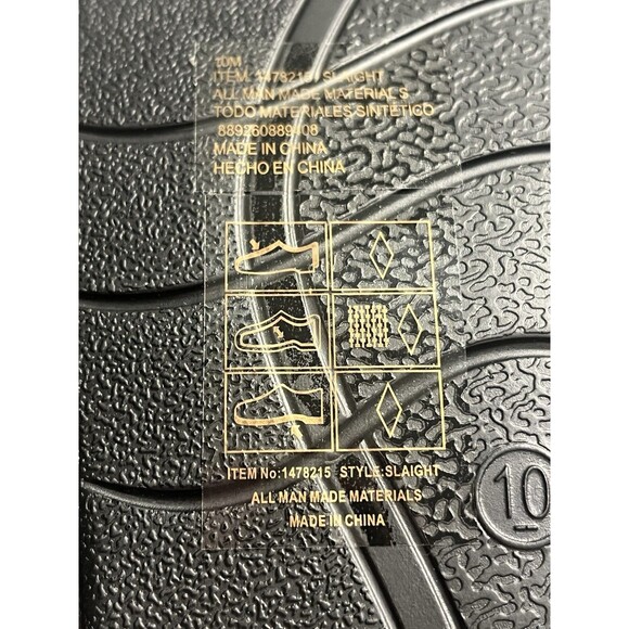 Izod Slaight Strappy Crisscross Strap Slip On Sandals Black Sz 10 NIB - Picture 14 of 16